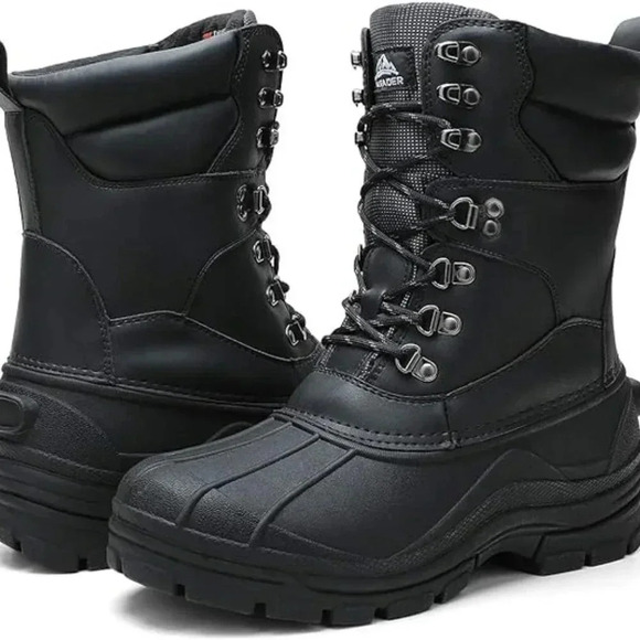 Men\'s Waterproof Winter Snow Boots Thinsulate SIZE 7-13 main image 7
